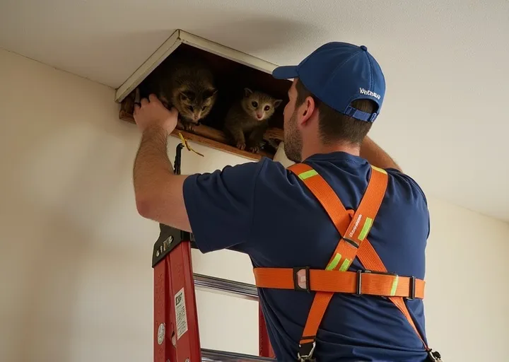 Safe Roof Cavity Access Pacific Paradise